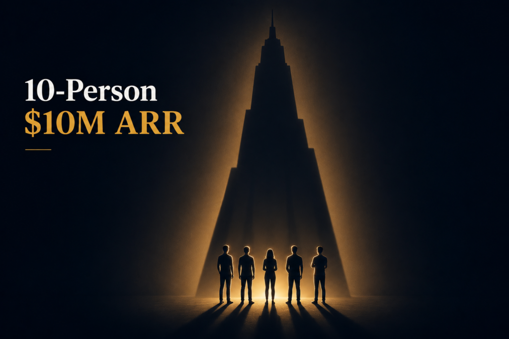 The Rise of the 10-Person $10M ARR Company: What Solo and Micro Founders Are Proving 10-Person $10M ARR