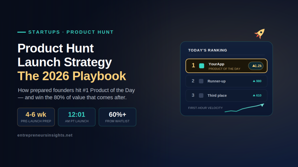 Product Hunt Launch Strategy: The Complete 2026 Playbook Product Hunt Launch Strategy