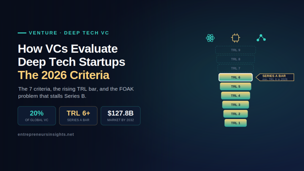 Venture Capital Deep Tech Startup Technology Evaluation Criteria: The Complete 2026 Guide Venture Capital Deep Tech Startup Technology Evaluation Criteria